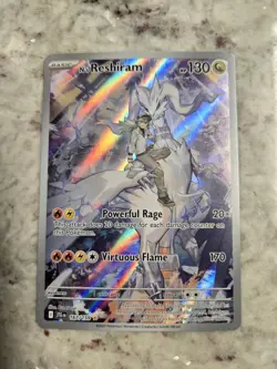 N's Reshiram 167/159 Sv09: Journey Together Holo Pokemon NM - Image 1