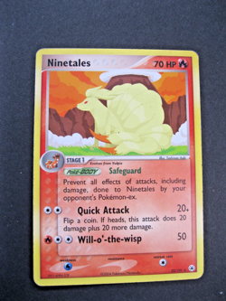 **NINETALES #22-101 EX HIDDEN LEGENDS-RARE STAGE 1- 2004 POKEMON LP - Image 1