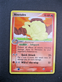 **NINETALES #22-101 EX HIDDEN LEGENDS-RARE STAGE 1- 2004 POKEMON LP - Image 2