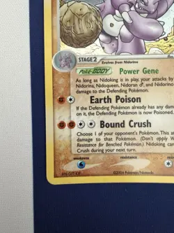 Nidoking 8/112 Holo Pokemon 2004 EX Fire Red Leaf Green NM+ - Image 5