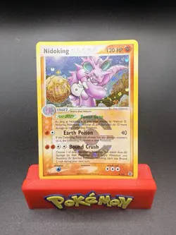 Nidoking 8/112 Reverse Holo FireRed & LeafGreen - Pokemon Card - NM - Image 1