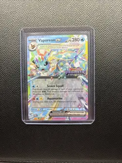 Pokemon Vaporeon Ex [Stamped] 023/131 Prismatic Evolutions Fresh Pick NM - Image 1