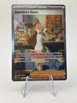 Pokemon TCG Jasmine's Gaze SIR Holo Trainer Surging Sparks #245/191 - Image 1
