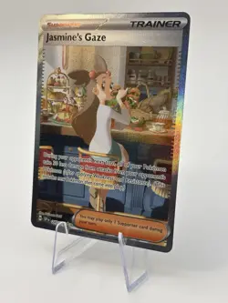 Pokemon TCG Jasmine's Gaze SIR Holo Trainer Surging Sparks #245/191 - Image 2