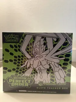 Pokemon TCG Mega Evolution Perfect Order Pokemon Center ETB - Image 1
