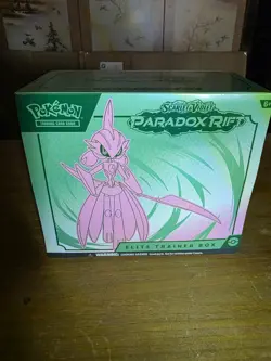 Pokemon 2023 Scarlet & Violet Paradox Rift Iron Valiant Elite Trainer Box Sealed - Image 1