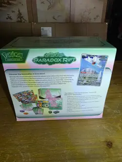 Pokemon 2023 Scarlet & Violet Paradox Rift Iron Valiant Elite Trainer Box Sealed - Image 2
