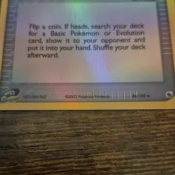 The Pokemon Company Poke Ball 86/109 Ruby & Sapphire 2003 Reverse Holo English - Image 3