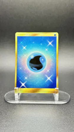 TCG Pokemon Water Energy 124/111 Crimson Invasion S&M Gold Secret Rare Holo NM/M - Image 3
