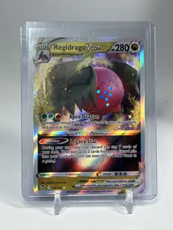 Regidrago VSTAR 136/195 -Silver Tempest- Pokemon TCG - Ultra Rare Holo - NM - Image 1