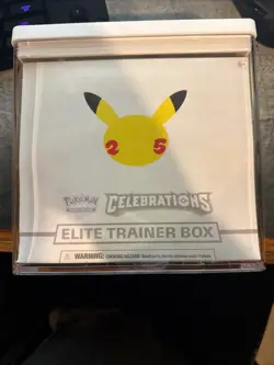 Pokemon TCG: 25th Anniversary Celebrations Elite Trainer Box (2021) 820650809439 - Image 1