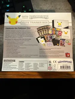 Pokemon TCG: 25th Anniversary Celebrations Elite Trainer Box (2021) 820650809439 - Image 3