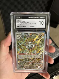 CGC Gem Mint 10 Magneton 159 Black Star Promo Pokemon Center Surging Sparks ETB - Image 1