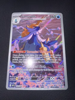 Samurott 107/086 Illustration Rare (IR) Full Art - Pokemon TCG White Flare! - Image 1