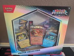Pokemon Prismatic Evolutions Poster Collection Set (Sealed) - Image 1