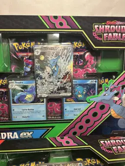 Pokemon TCG - Shrouded Fable Greninja and Kingdra EX Special Collection Sealed - Image 2