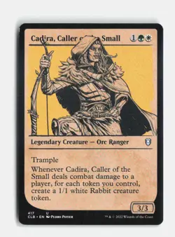 Cadira, Caller of the Small (Showcase) 417 Battle for Baldur's Gate MTG NM - Image 1