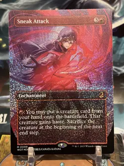 MTG | Sneak Attack 🎊Confetti FOIL✨Anime [Wilds Of Eldraine Enchanted Tales] - Image 2