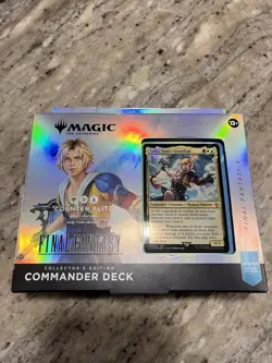 Factory Sealed Final Fantasy X Counter Blitz Commander Deck Colletor's Edition - Image 1