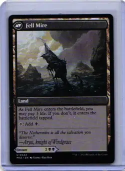 Fell the Profane 244 Uncommon Modern Horizons 3 Magic: The Gathering Near Mint - Image 2