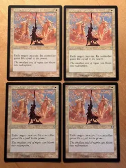 Magic the Gathering MTG 1x Swords to Plowshares Retro Frame Brothers' War NM - Image 1