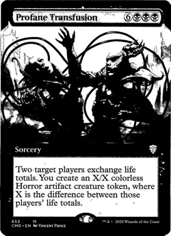 Profane Transfusion M Commander Legends 145 NM - Image 1