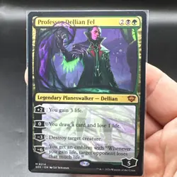 Professor Dellian Fel (Non-foil) Secrets of Strixhaven 0214 Mythic MTG - Image 2