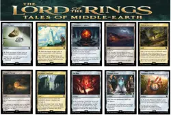Commander Staples LORD OF THE RINGS x10 Lot B - NM MTG - Image 1