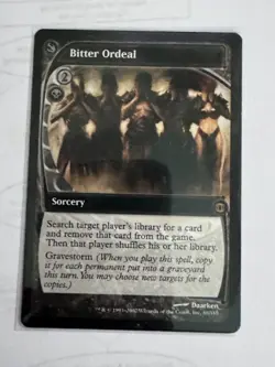 MTG - Bitter Ordeal - Future Sight - #80 NM/LP - Image 1