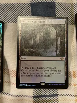 Magic The Gathering - MH2 - Verdant Catacombs - 260/303 (Foil) Set Of 4 LP - Image 4