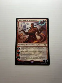 Koth, Fire of Resistance LP Phyrexia: All Will Be One Magic The Gathering Mtg - Image 1