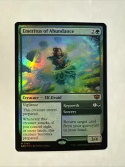 Emeritus of Abundance Secrets of Strixhaven Foil SOS 145 - Image 1
