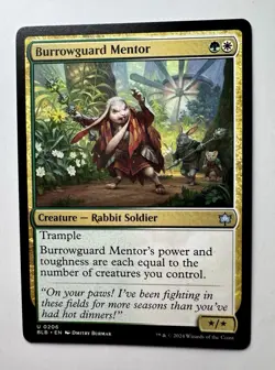 Burrowguard Mentor (206) Bloomburrow BLB MTG Magic - Image 1