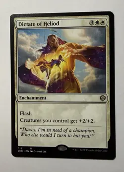 Dictate of Heliod Rare Starter Commander Decks 19 MTG Near Mint 2022 - Image 1