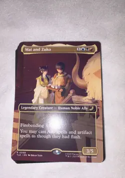 Mai and Zuko (Borderless) Avatar: The Last Airbender: Eternal-Legal Regular - Image 1
