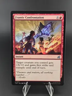 Frantic Confrontation 117 U Avatar: The Last Airbender: Eternal-Legal NM MTG - Image 1