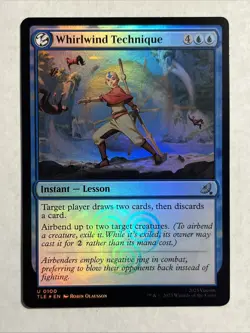 Whirlwind Technique Avatar: The Last Airbender: Eternal-Legal Foil - Image 1
