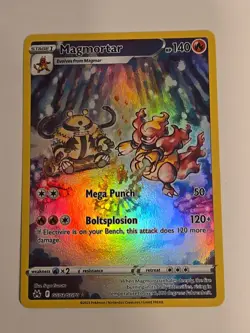 Magmortar GG03/GG70 Crown Zenith Galarian Gallery Ultra Rare Pokemon Holo MINT - Image 1