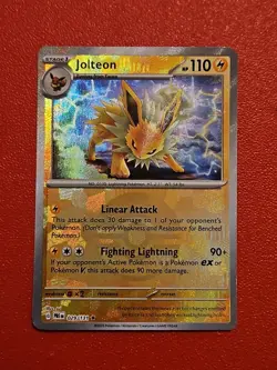 FULL ART Pokemon TCG Jolteon 29/131 Scarlet Violet Prismatic Evolutions - Image 1