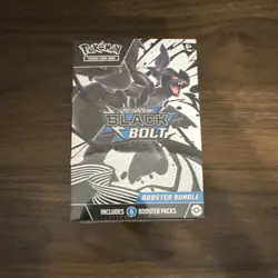 SEALED - Pokemon Scarlet & Violet Black Bolt Booster Bundle Box 6 Packs 2025 - Image 2