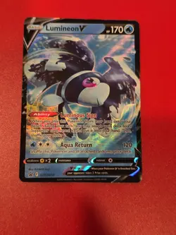 Lumineon V (Black Star Promo) SWSH250 Evolving Skies Pokemon TCG - Image 1