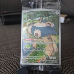 Pokemon TCG Snorlax Holo Promo SVP 051 Scarlet & Violet Promo Card NM sealed - Image 1