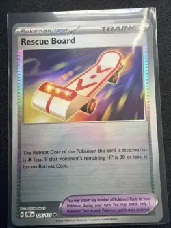 Rescue Board 126/131 Poke Ball Pattern Prismatic Evolutions Pokemon TCG - Image 1