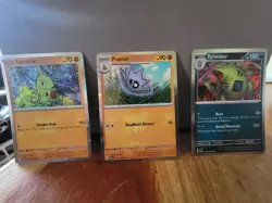 Pokemon TCG Larvitar Pupitar Tyranitar - Cosmo Holo - Image 1