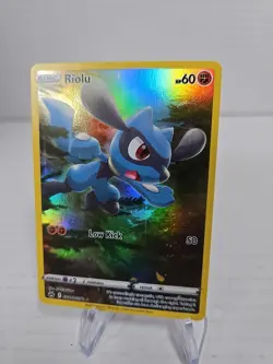 Pokemon TCG Riolu GG26/GG70 Crown Zenith Galarian Gallery Holo NM - Image 2