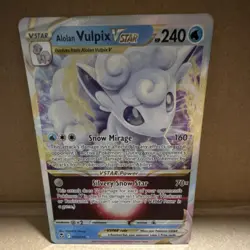 The Pokemon Company Alolan Vulpix VSTAR Swsh12 034/195 Holo Ultra Rare 240 HP - Image 1
