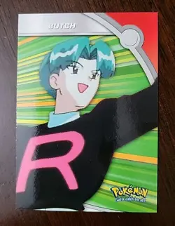 NM! 2000 Topps Pokemon Series 2 HV10 Butch TV AnimationEdition - Image 1