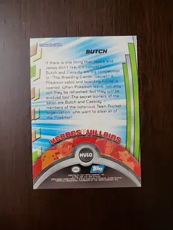 NM! 2000 Topps Pokemon Series 2 HV10 Butch TV AnimationEdition - Image 2