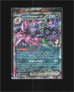 Marnie's Grimmsnarl ex 136/182 Double Rare Destined Rivals Pokemon Near Mint - Image 1