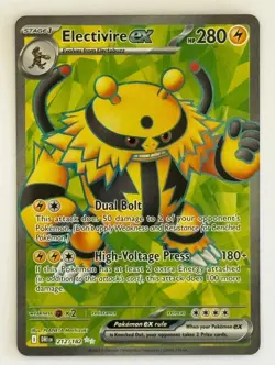 Electivire ex 212/182 Ultra Rare DRI Destined Rivals Full Art Pokemon TCG NM - Image 1